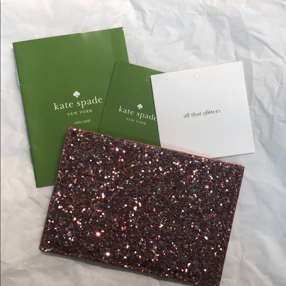 Kate Spade ♠️ All That Glitters Card Holder